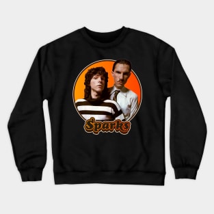 Retro Sparks Band Tribute Crewneck Sweatshirt